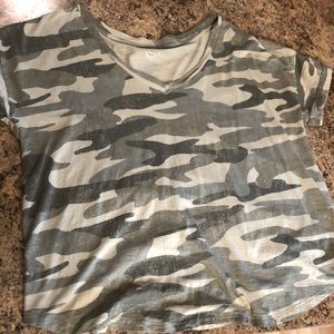 Maurices camo tee